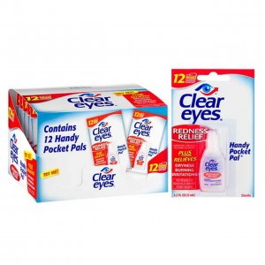 Clear Eyes - Redness Relief Drops .02 FL oz (Pack of 12) [CE]