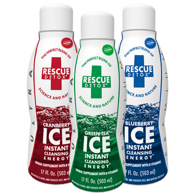 Rescue Ice Detox Drink 17oz [RDW17] 