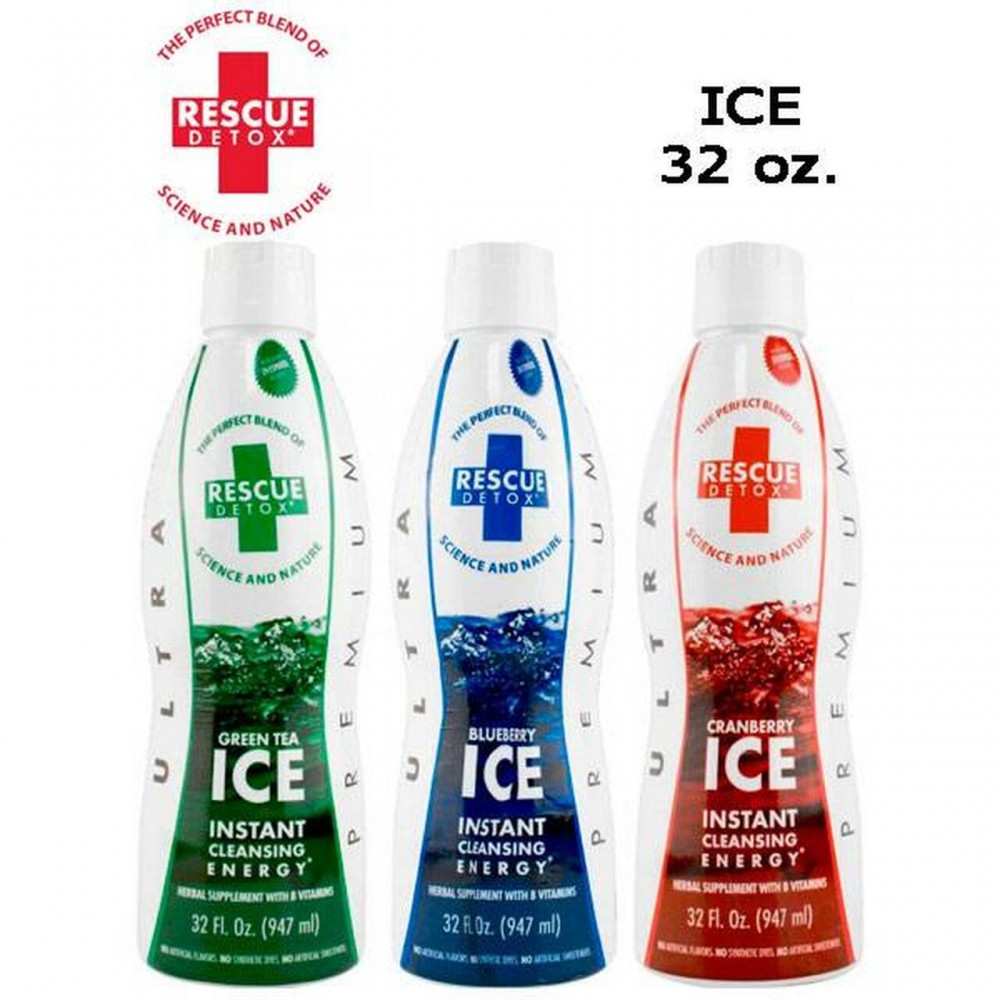 Rescue Ice Detox Drink 32oz [RDW32]