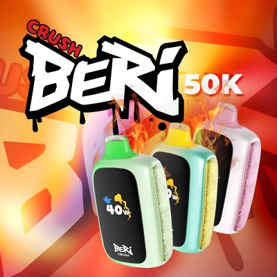 Beri Crush 50000 Puffs Disposable vape - 5ct Display
