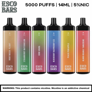 Esco Bars Mega 14ml/5000 Puffs Disposable - (Display of 10)