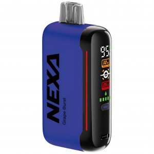 NEXA N20000 Disposable 20000 Puffs w/ Dual Mesh coil & Mega screen -  5ct Display