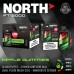 North FT12000 15ml Prefilled Nic Salt 12000PF Crown Airflow Dial Disposable Vape - 10ct Display*