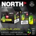 North FT12000 15ml Prefilled Nic Salt 12000PF Crown Airflow Dial Disposable Vape - 10ct Display*