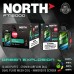 North FT12000 15ml Prefilled Nic Salt 12000PF Crown Airflow Dial Disposable Vape - 10ct Display*