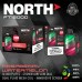 North FT12000 15ml Prefilled Nic Salt 12000PF Crown Airflow Dial Disposable Vape - 10ct Display*