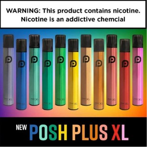 POSH PLUS XL 6% SALT NICOTINE - 1500 PUFFS 10ct Display