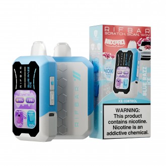 RIFBAR Mixpro 40,000 Puffs Disposable Vape w/ Triple Mesh Coil - 5ct Display