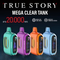 True Story 20000 Puffs Disposable Vape w/ HD Animated Screen - 5ct Display