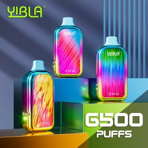 Yibla Rechargeable Disposable Pod 18ml 5% 6500PF - 10ct Display [YRDP]