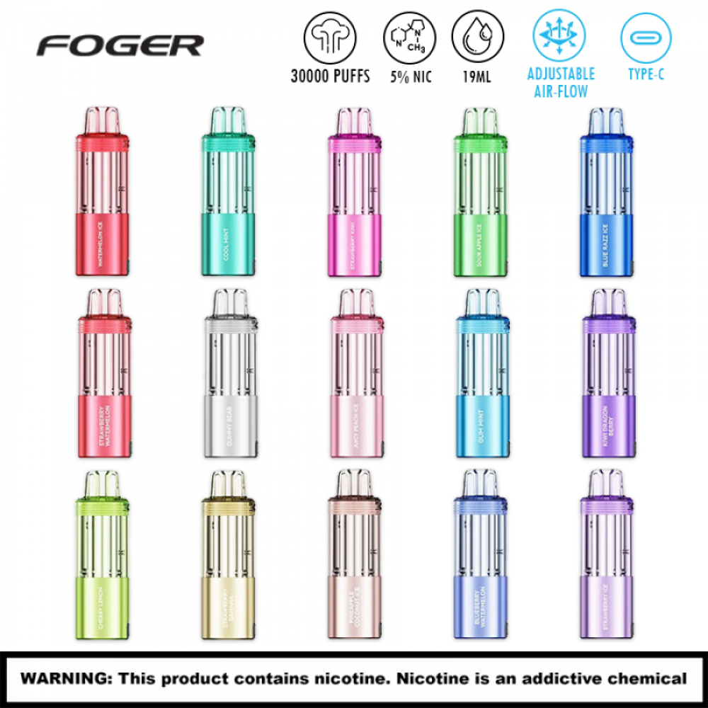 FOGER Switch Pro 30,000 Puffs Disposable PODS - 5ct Display*