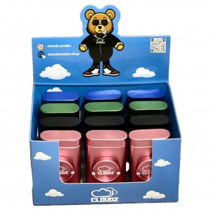 Cloudz All In One Dugout Display Box - Grinder - Hitter - 12 Count - (Assorted Colors)