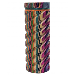 Round Dug Out With Carved Design [DUG]