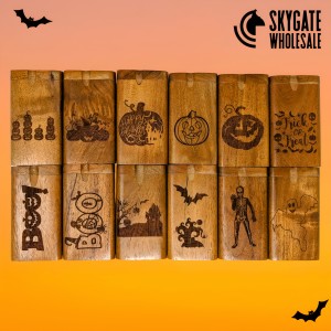 4" Ghoulishly Great Halloween Assorted Design Dugouts - [DWDUG]