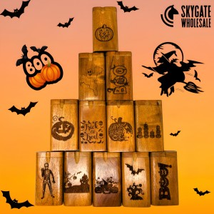 4" Ghoulishly Great Halloween Design Dugouts - 12Pk [DWDUG12]