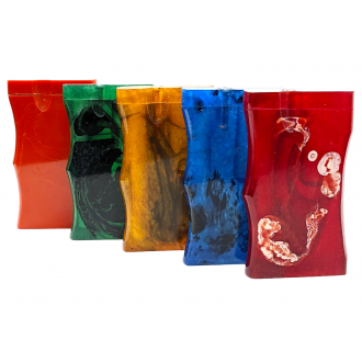 4" Acrylic Dug Out W/Metal Bat [DUGAL]