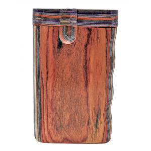 3'' Multicolor Side Grip Wood Dugout [TD4] 