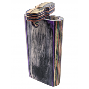 4'' Multicolor Flat Side Dugout [TD1L]