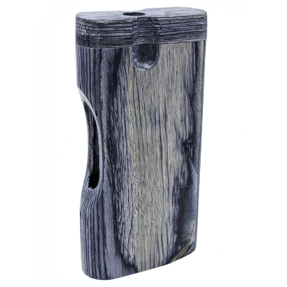 4   Side Window Cut Black Wood Dugout [TR1L]