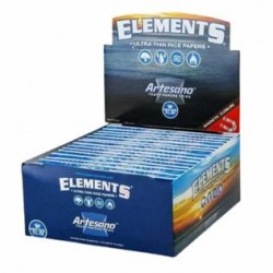 Elements Artesano King Size Slim Rolling Paper - (Display Of 15)