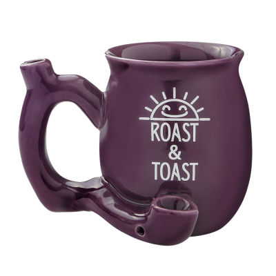 Roast & Toast Mug - Small - Purple With White Logo [GWLFE0052]  [82379]