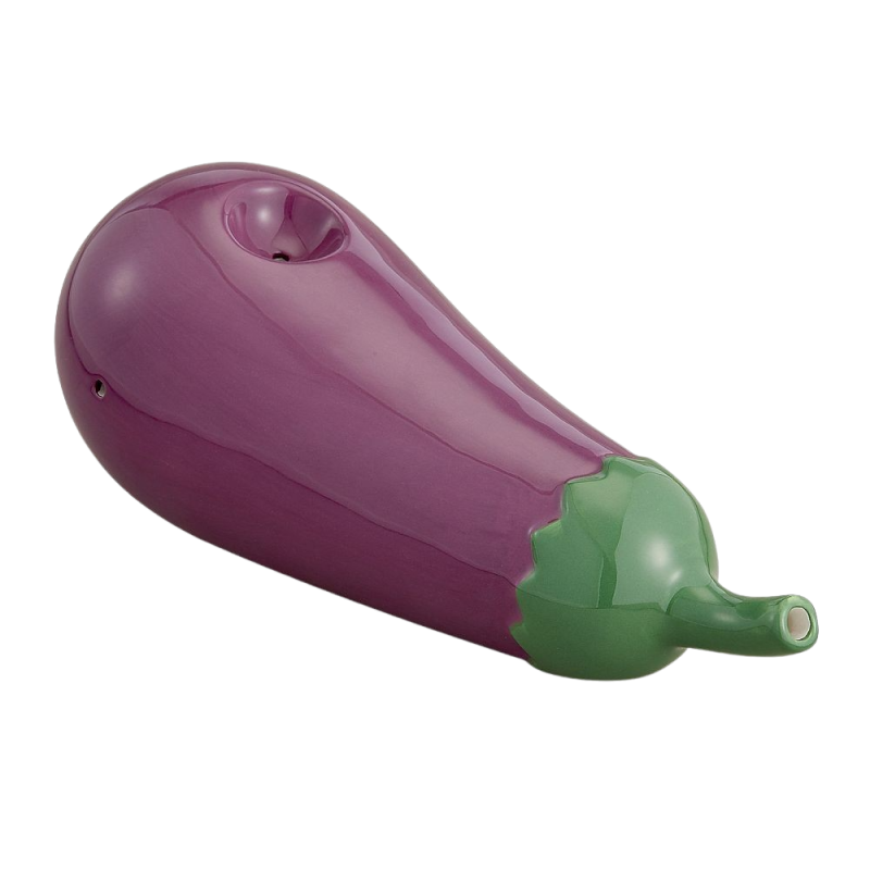 Ceramic Egg Plant Pipe [82510]