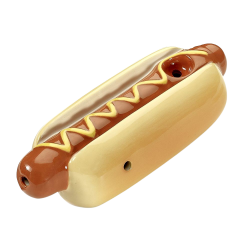 Hot Dog Hand Pipe [82540]