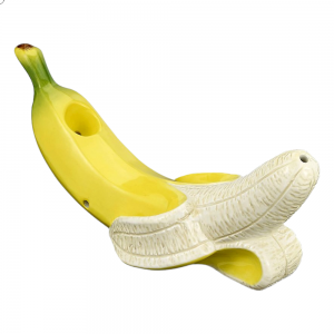 Banana Pipe - Curvy Tropical Fruit Pipe [82552]