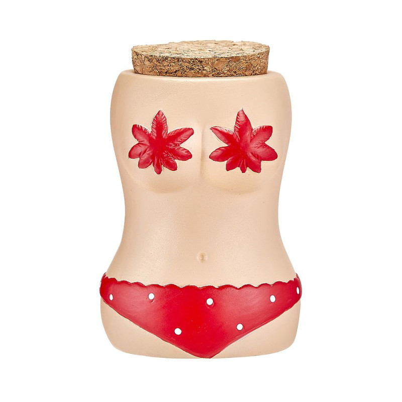 Red Bikini Stash Jar [88079]