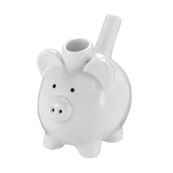 White Piggy Pipe [88091]