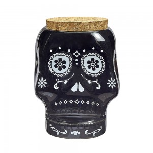 Skull Stash Jar - Black [88122]