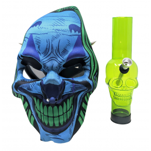 Character Gas Mask In Gift Box W/ Acrylic Pipe - [GM-PIN6]