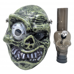Character Gas Mask In Gift Box W/ Acrylic Pipe - [GM-PIS9]