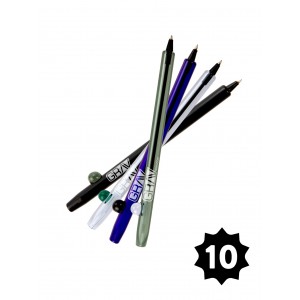 GRAV Boro Writing Pen - (Pack of 10) [BWP.88(PK)]