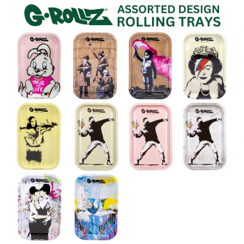 G-ROLLZ | Banksy's Mix Medium Trays 17.5 x 27.5 cm - 10ct Pack [BG3301-PK]