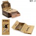 G-ROLLZ | Banksy s Graffiti  King Size  - Unbleached Extra Thin - 50 King Size Papers + Tips & Tray - [BG70DIS]