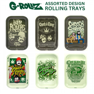 G-ROLLZ | Cheech & Chong™ Mix Medium Tray 7 x 10.5in - 6ct Pack [CC3301-PK]