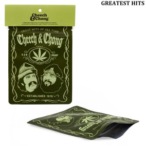 G-ROLLZ | Cheech & Chong 3.9 x 4.9in Smell Proof Bags - 25 Bags/8pcs in Display - [CC4040]