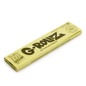 G-ROLLZ | Medicago Sativa Extra Thin Rolling Papers - 50ct Display - King Size [GR07A-DIS]