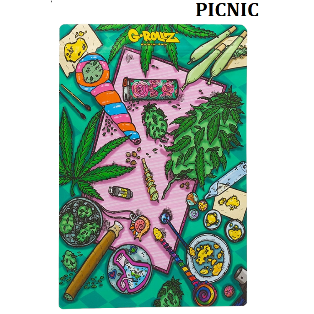 G-ROLLZ | Smell Proof Bags 7.9 x 11.8in - 25pcs in Display - [GR4055]