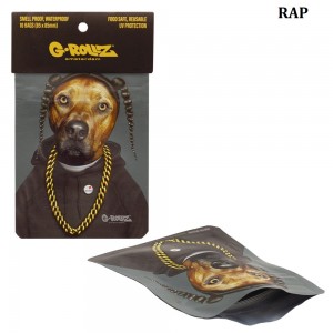 G-ROLLZ | 2.5 x 3.3in Smell Proof Bags - 25 Bags/ 10pcs in Display [PR4020]