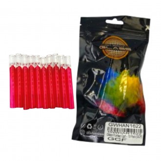 Glass Fumed Cigarette Hand Pipe (Pack of 10) [GCF] 