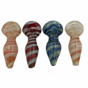 5" Swirl Art Hand Pipe (Pack of 2) [GWST0027] 