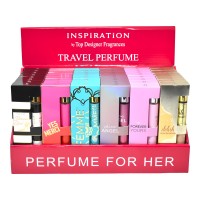 Inspiration Cologne For Her - 48ct Spray's Display