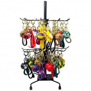 Basketball Key Chains w/ Stand - 48ct Display [BSKBKC-48CT]