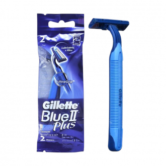 Gillette Blue II Plus Disposable Razors – Pack of 2