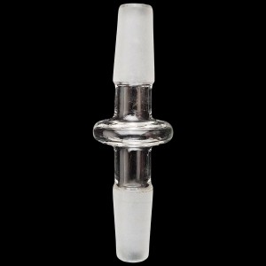 Glass Adapter - 10MM Male - 10MM Male [D247] 