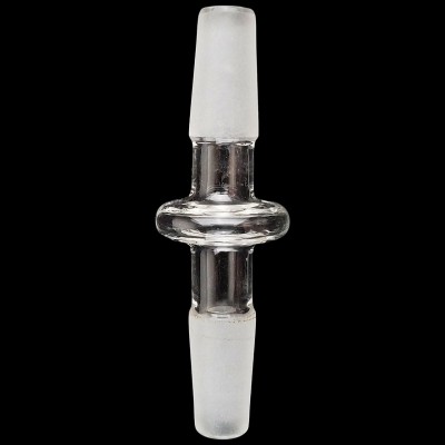 Glass Adapter - 10MM Male - 10MM Male [D247] 