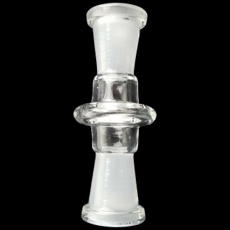 Glass Adapter - 10MM Female - 10MM Female [D248] 
