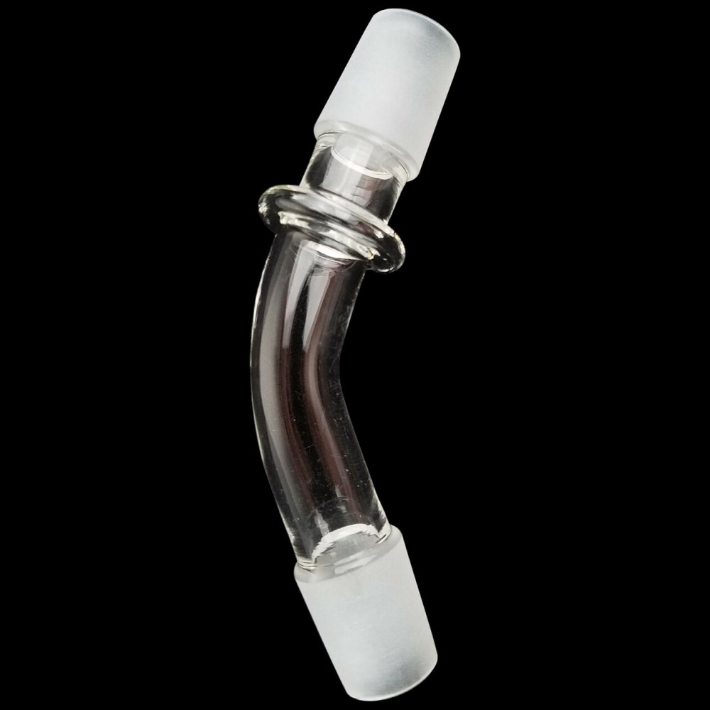 Long Glass Adapter - 18MM Male - 18MM Male [D250]